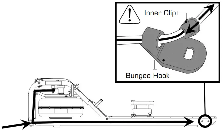 Reattaching the Rower Belt