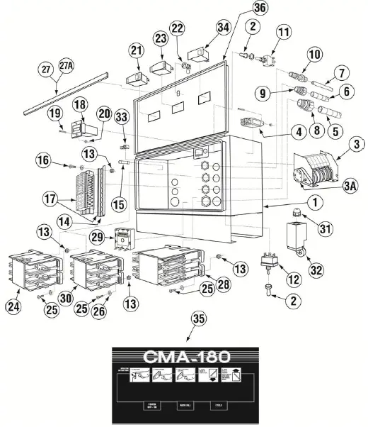 CMA-DISHMACHINES-CMA-180-VL-Single-Rack-High-Temperature-Straight-Dishwasher-fig-12