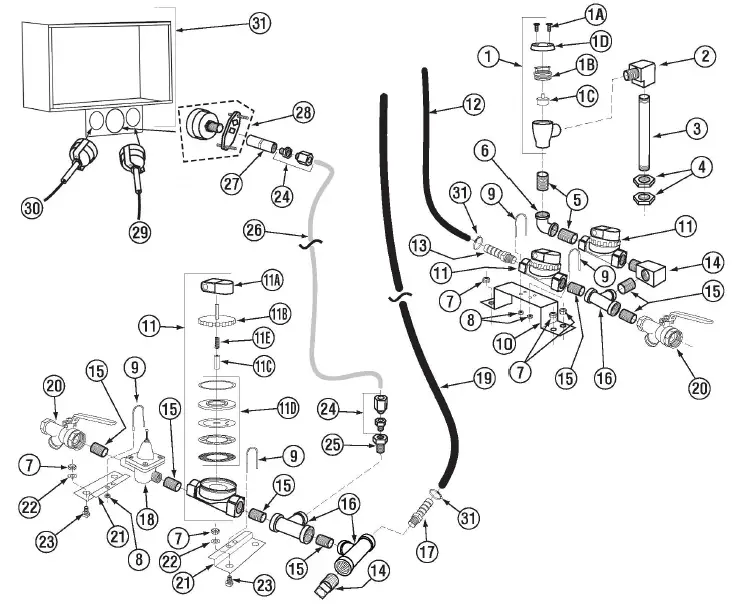 CMA-DISHMACHINES-CMA-180-VL-Single-Rack-High-Temperature-Straight-Dishwasher-fig-4