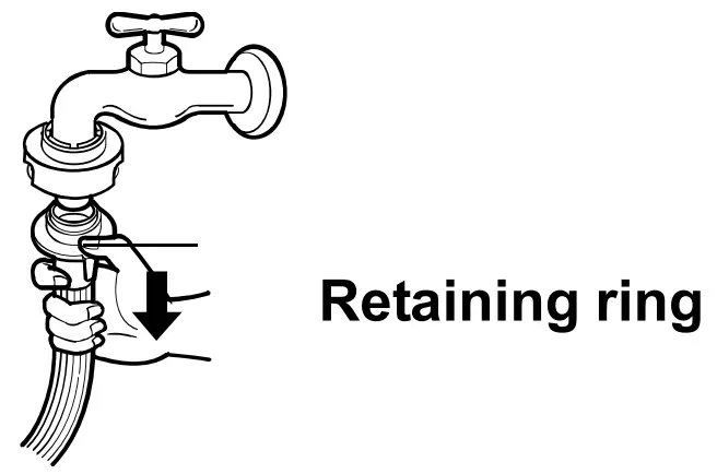 MOBORV Front Loading Washing Machine - Retaining ring