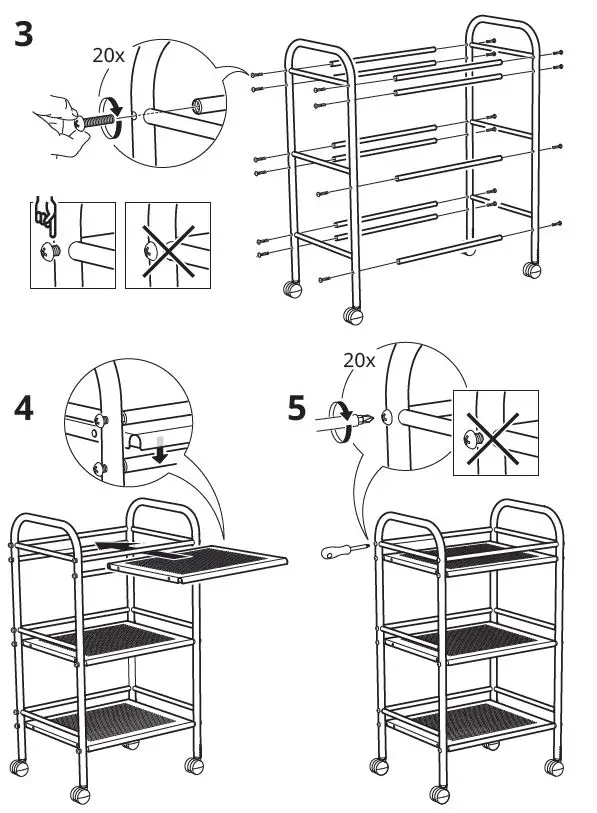 IKEA-702-455-94-DRAGGAN-Trolley-Steel-Powder-Coating-fig-4