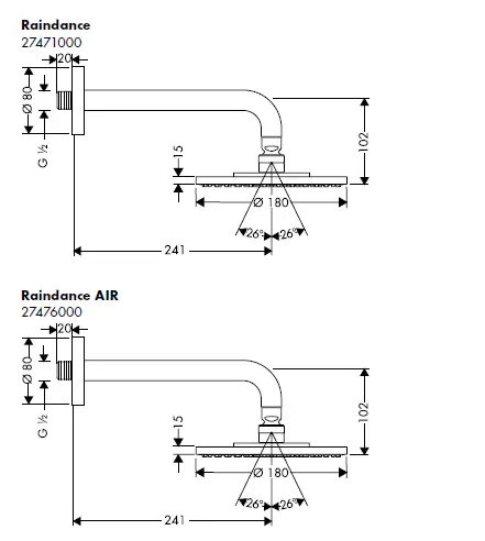 hansgrohe-27476000-RAINDANCE-AIR-Plate-Overhead-Shower-180-mm-DN-15-1