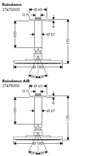 hansgrohe-27476000-RAINDANCE-AIR-Plate-Overhead-Shower-180-mm-DN-15-7