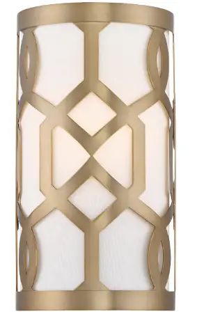 CRYSTORAMA 2262-PN Jennings One Light Wall Mount-PRODUCT