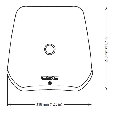 QSC AD-S112SW AcousticDesign Series 12 Inch Subwoofer 9