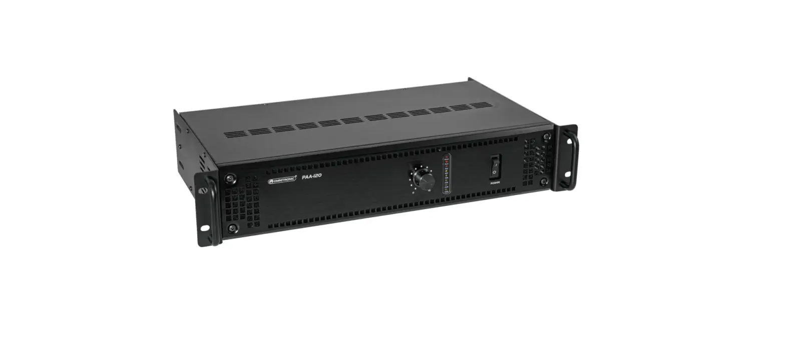 Omnitronic Paa Series Pa Mixing Amplifier User Manual