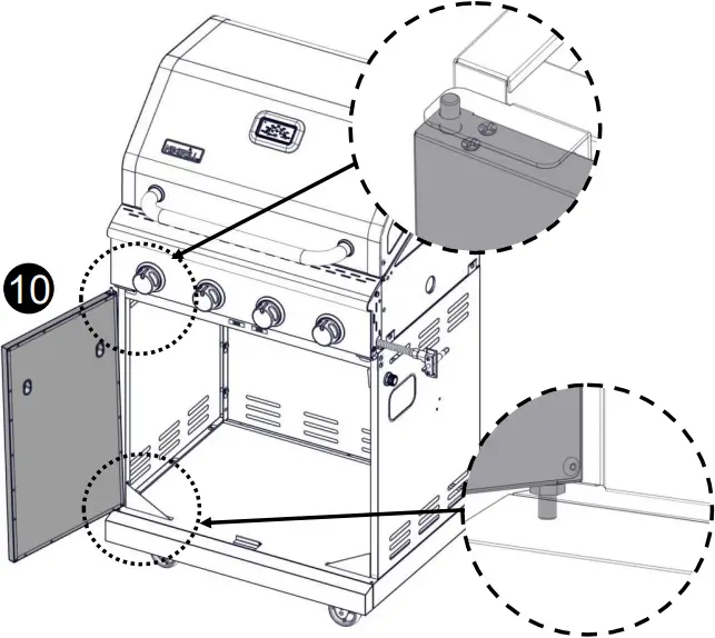 NEXGRILL 730-0958HE - Assembly 14