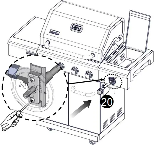 NEXGRILL 730-0958HE - Assembly 25
