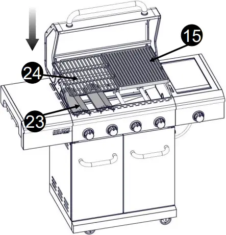 NEXGRILL 730-0958HE - Assembly 38
