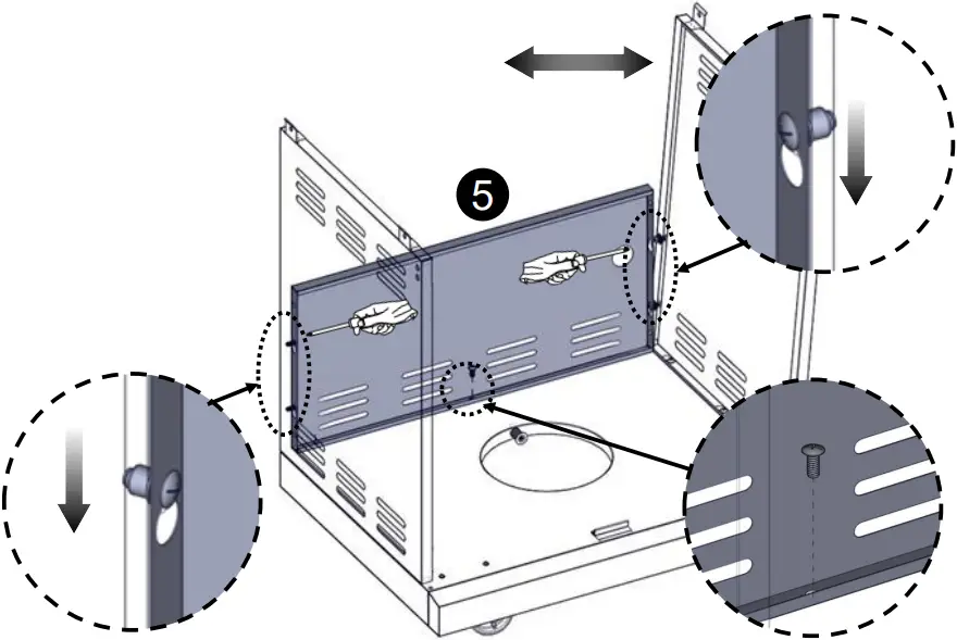 NEXGRILL 730-0958HE - Assembly 5b