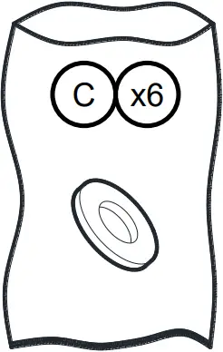 NEXGRILL 730-0958HE - Hardware package list 3