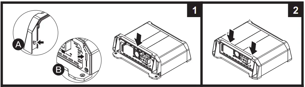 ASSEMBLING THE PLASTIC COVER