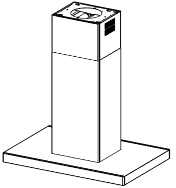 STOVES STERLING CHIM 90T Sterling Stainless Steel 90cm Chimney Cooker Hood