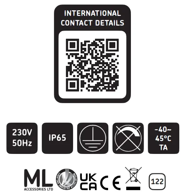 Knightsbridge-WP15CTP ML-Accessories-15W-CCT-Wall-Pack-Complete-04