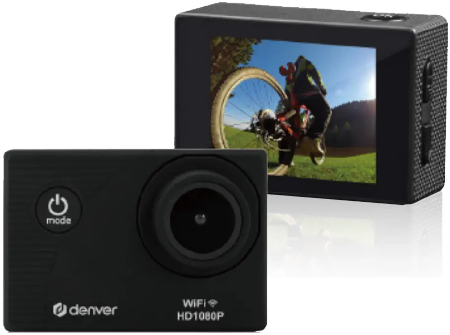 denver ACT 5051W 5MP FHD 1080P 30M Waterproof Action WiFi Camera