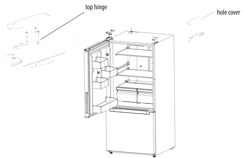 CROSLEY CBMH1873AS Refrigerator - Fig 25
