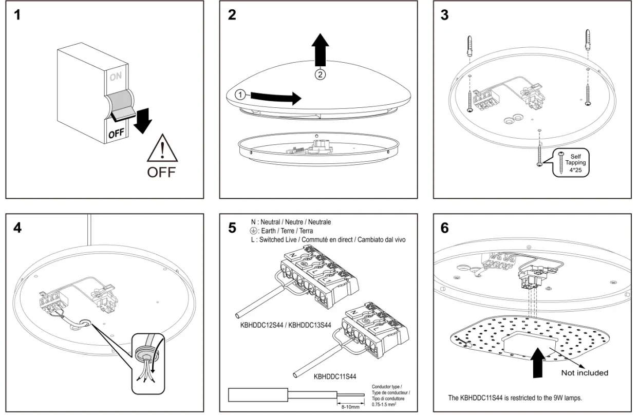 Kosnic-KBHDDC11S44-Pico-Bulkhead-for-LED-DD-Lamps-FIG- (2)