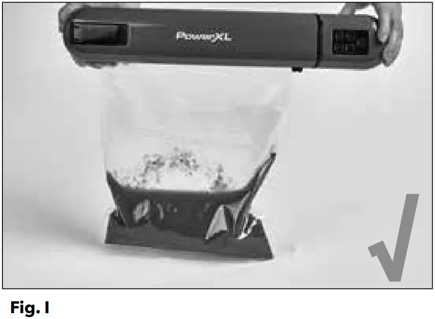 PowerXL HR1014 0BTV Cordless Duosealer - Tips