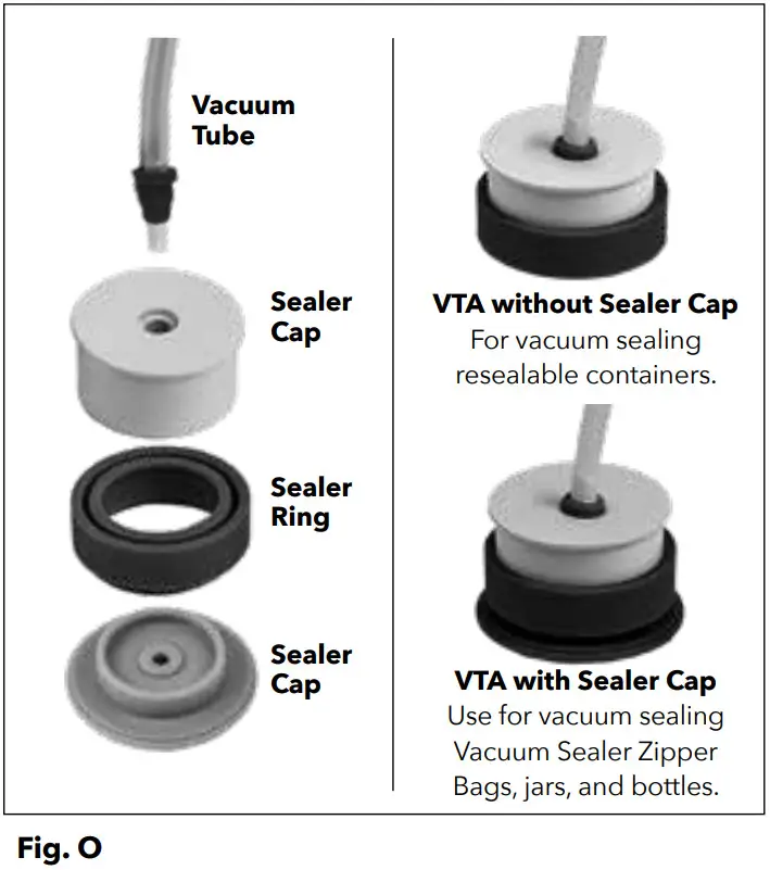 PowerXL HR1014 0BTV Cordless Duosealer - container