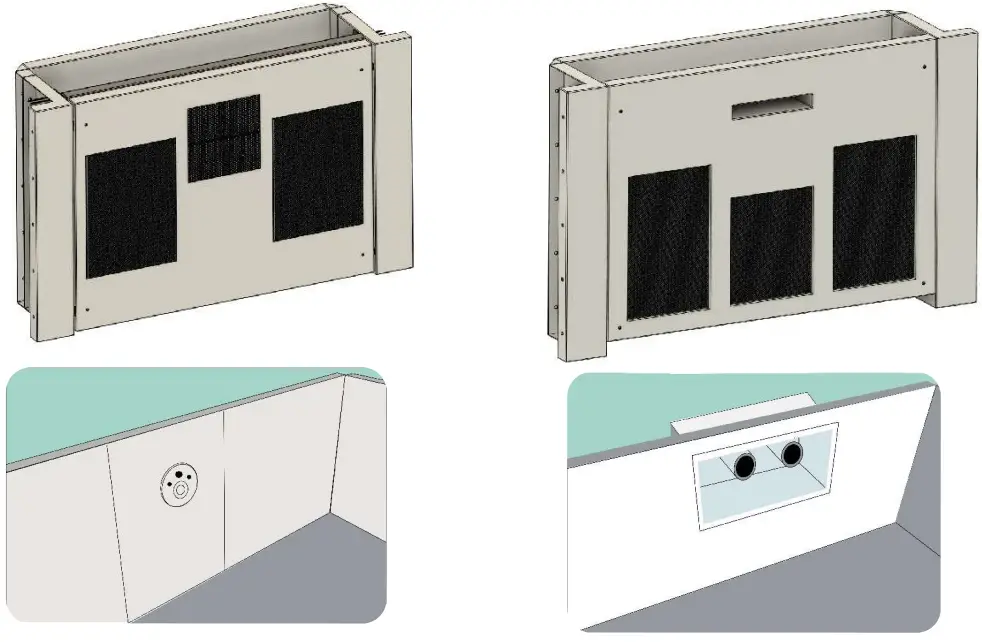 Counter-current Swim Jets