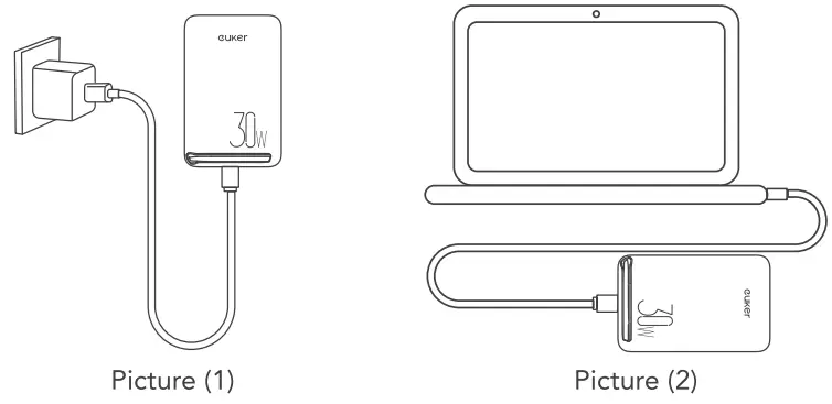 euker Magnetic Wireless Power Bank - Charging