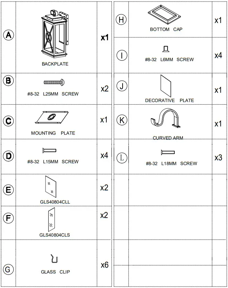 MAXIM 40804CLACPBK 1 Light Outdoor Wall Lantern - fig