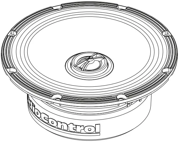 AudioControl PNW 65 High Fidelity Coaxial Speakers - Crossover