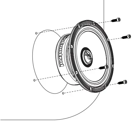 AudioControl PNW 65 High Fidelity Coaxial Speakers - Factory Location