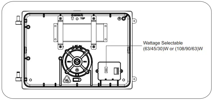 Revolve LED RKWP0501 Wallpack - Wattage Selectable