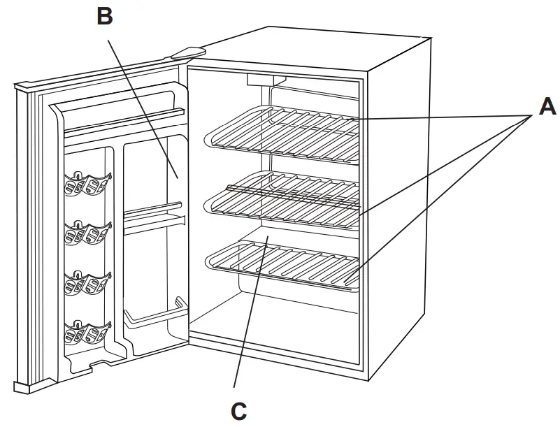 MICROFRIDGE 3 3SM4R Danby One Plug Refrigerators - fig5