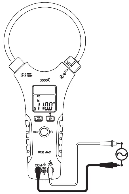 APPA-sFLEX-18A-Flexible-Current-Probe-Meter-fig 11