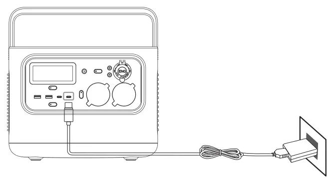PISEN TS-OPS04 Wilderness 600 Outdoor Power Station 600W - PD charger