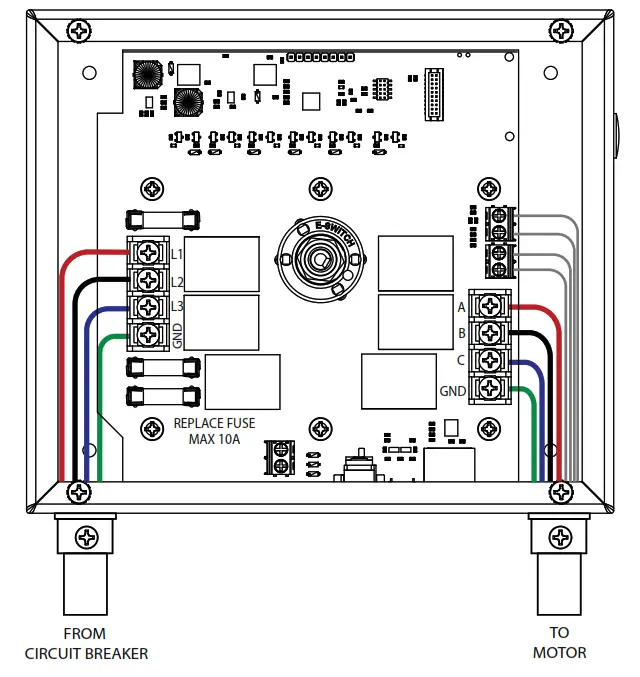 AGROWTEK MX3i Intelligent Reversing Motor Controller - Motor