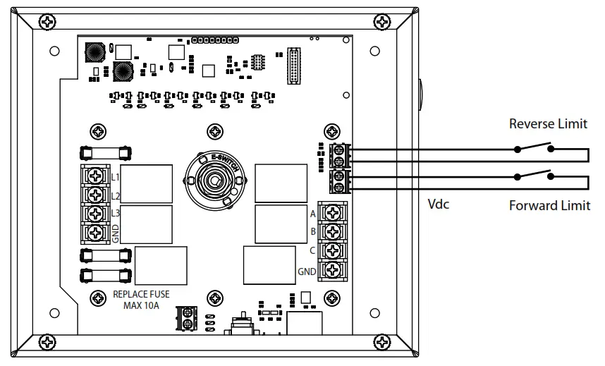 AGROWTEK MX3i Intelligent Reversing Motor Controller - Reverse Limit