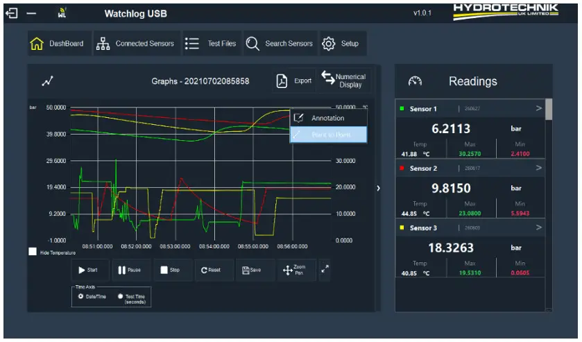 HYDROTECHNIK Watchlog USB - fig 16