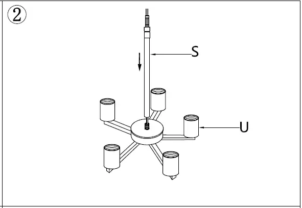 MICSIU 900016 5-Light Crystal Chandeliers Round D20.25 Oil Rubbed Bronze Farmhouse 07