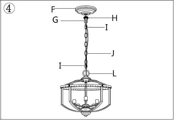 MICSIU 900016 5-Light Crystal Chandeliers Round D20.25 Oil Rubbed Bronze Farmhouse 09