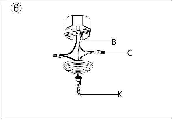 MICSIU 900016 5-Light Crystal Chandeliers Round D20.25 Oil Rubbed Bronze Farmhouse 11