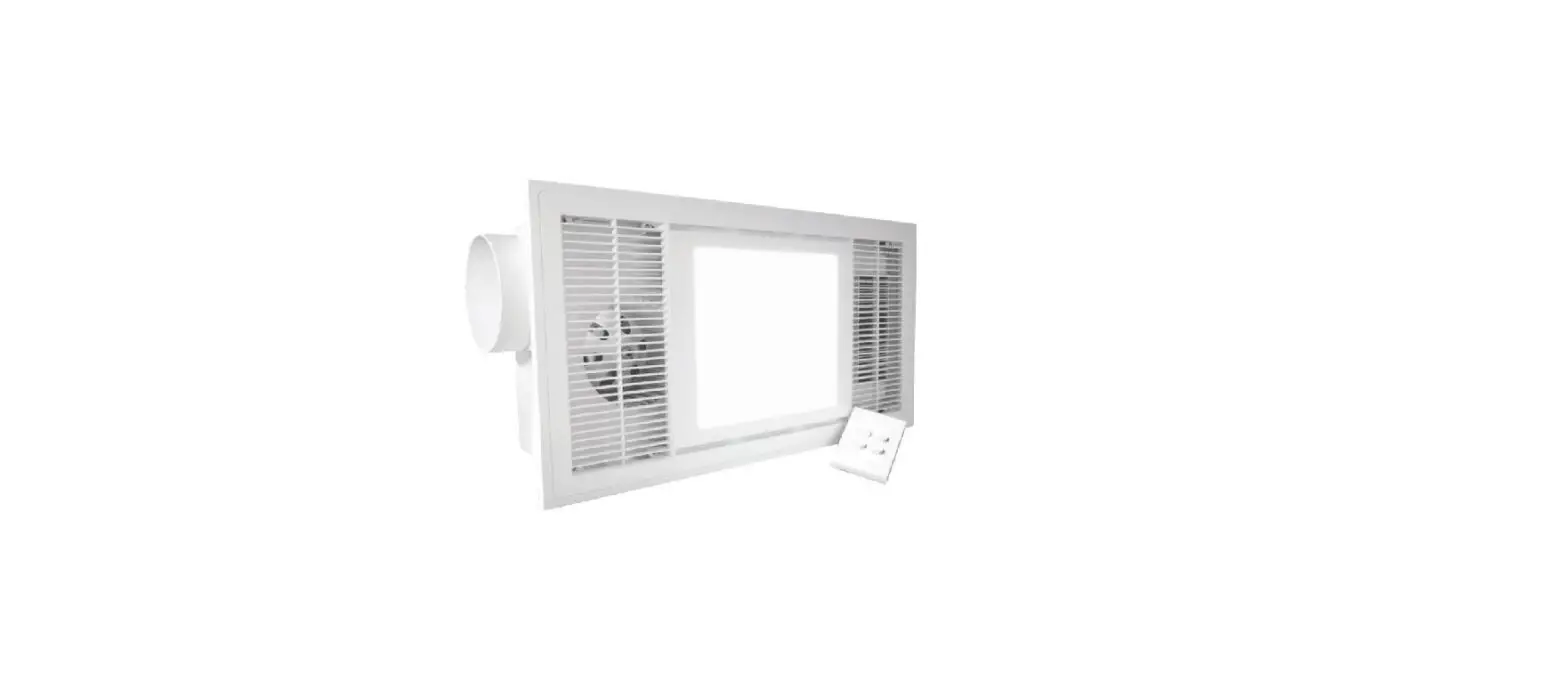 Manrose Fan7291 Vivo Integrated Bathroom Heat-fan-light Instruction Manual
