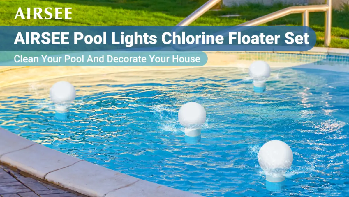 Airsee As-2301 Led Pool Chlorine Floater Light User Manual Airsee As-2301 Led Pool Chlorine Floater Light User Manual