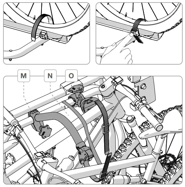 FIAMMA 02096-35A Bicycles Carrier - installation 7