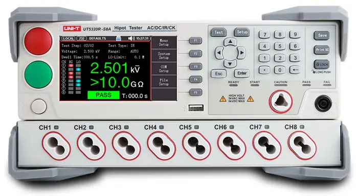 UNI T UDP6700 Series DC Power SuppliesT Voltage Meter Multimeter Oscilloscope
