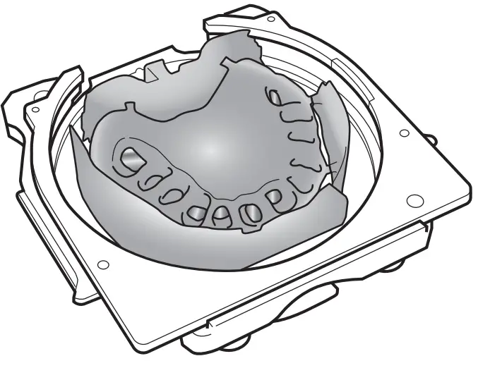 DGSHAPE DG DWX-52D Dental Milling Machine - adapter cap 2