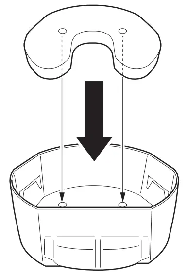 DGSHAPE DG DWX-52D Dental Milling Machine - adapter cap 4