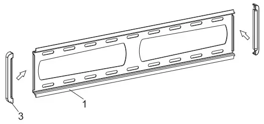 AV link 129.154UK Fixed TV Bracket - fig 1
