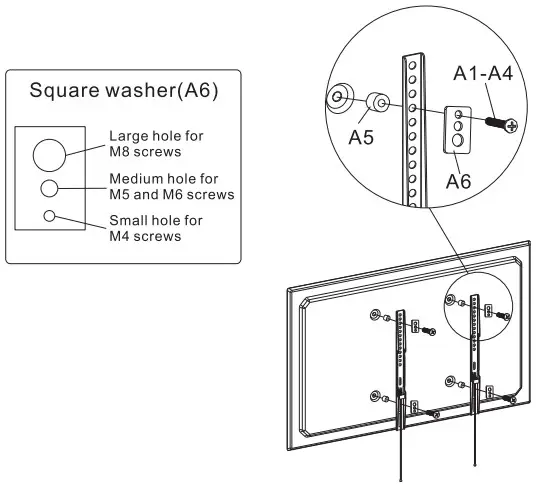 AV link 129.154UK Fixed TV Bracket - fig 5
