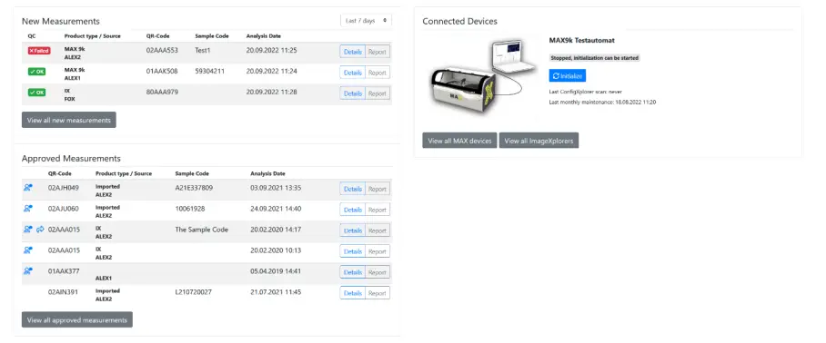 IMAGE PLORER Macro Array Diagnostics - ImageXplorer