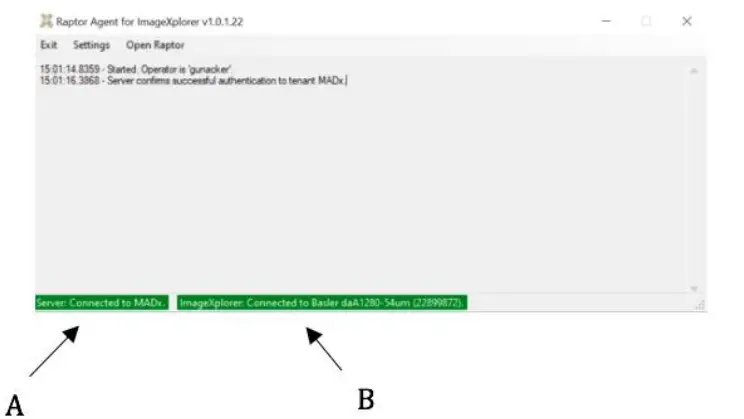 IMAGE PLORER Macro Array Diagnostics - RAPTOR SERVER