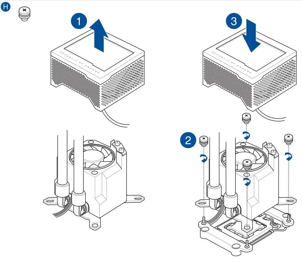ASUS OG RYUJIN III Series CPU Liquid Cooler - fig 10