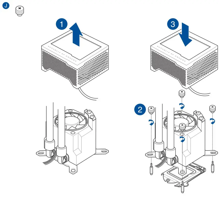 ASUS OG RYUJIN III Series CPU Liquid Cooler - fig 5
